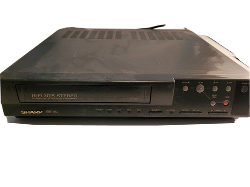 Sharp h903 vhs player vcr - sharp,