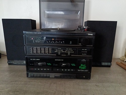 Chaîne hifi vintage lansay - chaîne,